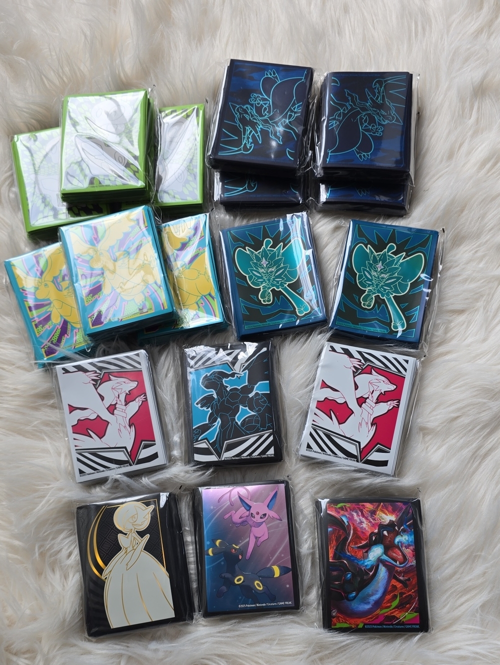 Pokémon Card Sleeves Assortment - 18 pks NEW
